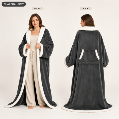 SuperComfy Wearable Heated Blanket Hoodie