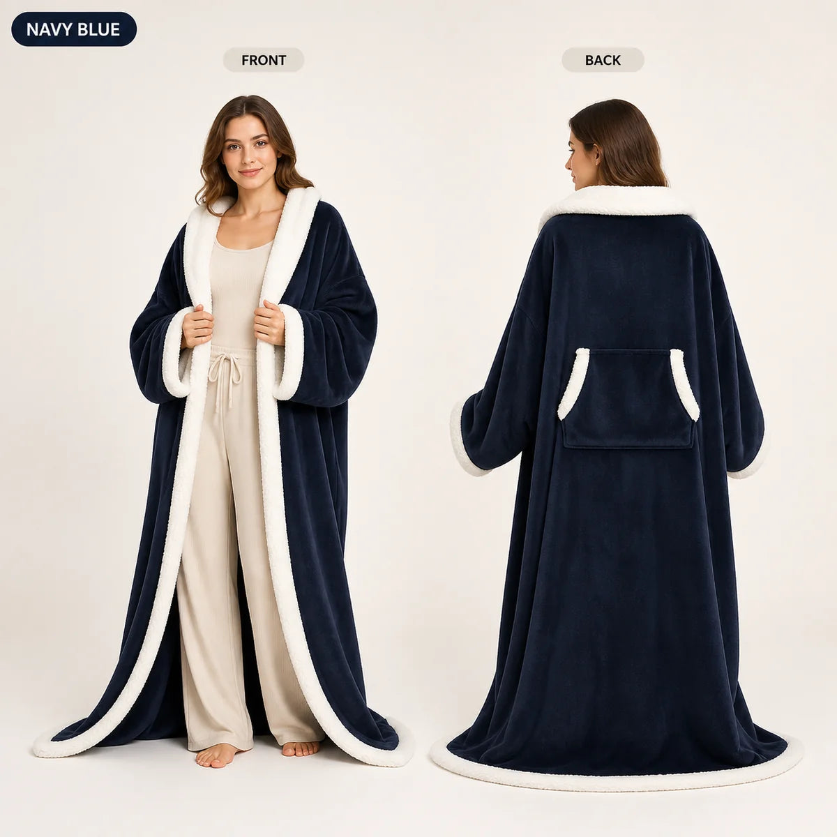 SuperComfy Wearable Heated Blanket Hoodie