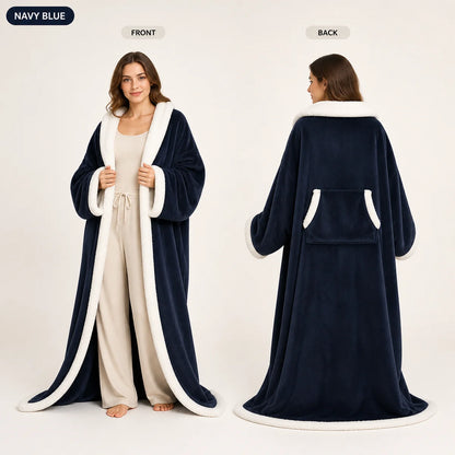 SuperComfy Wearable Heated Blanket Hoodie